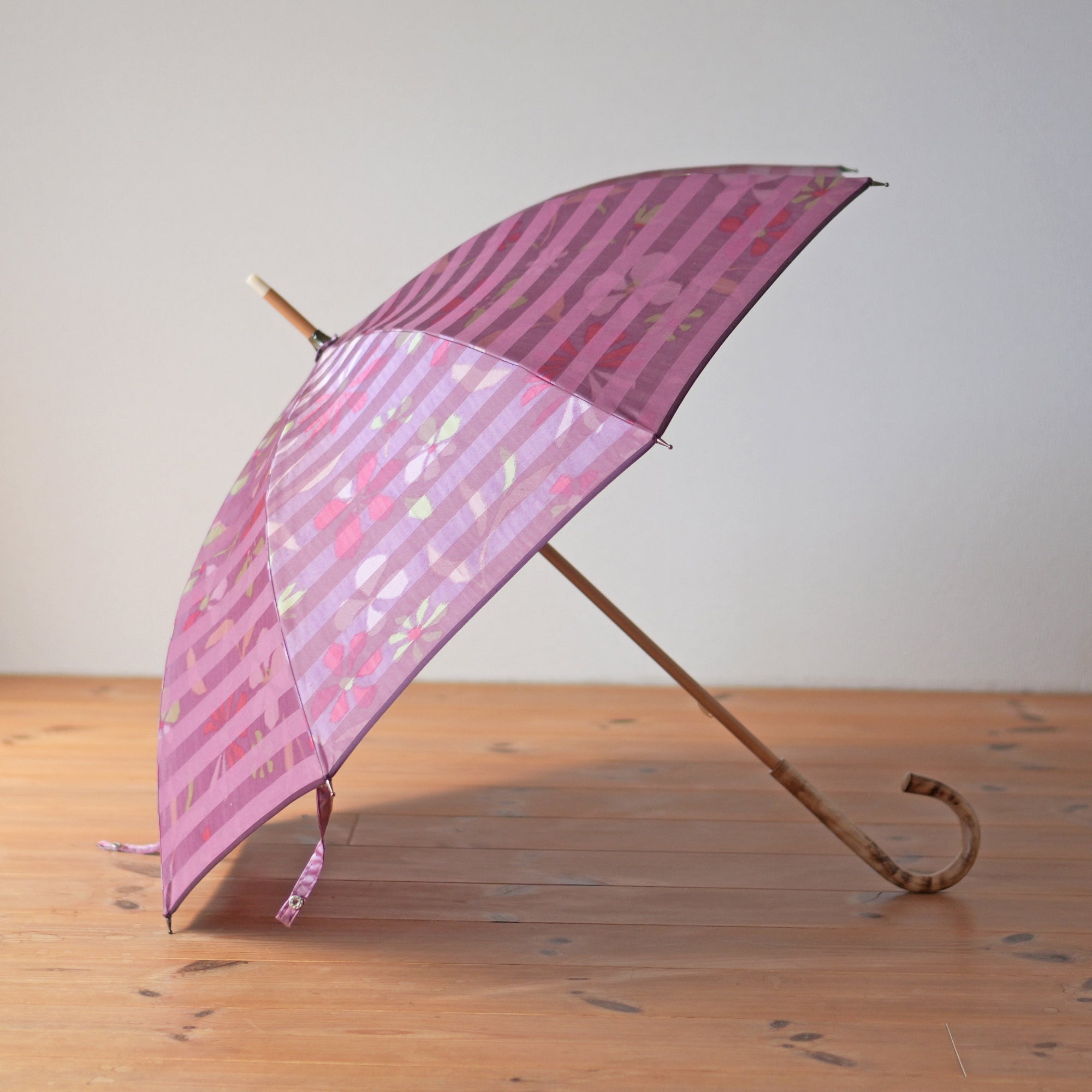 Kawazu-bari embroidered check 50cm 8-rib