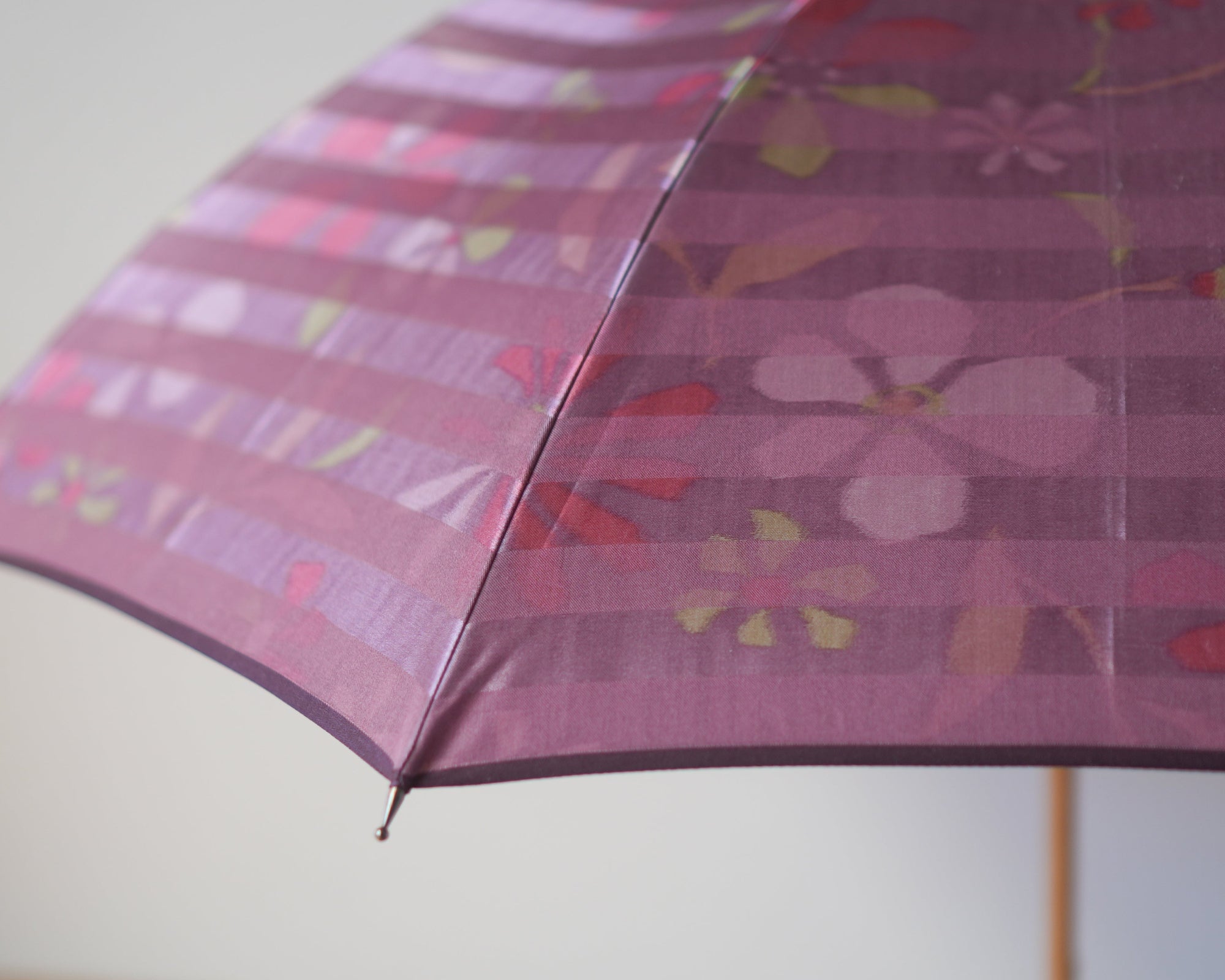 Kawazu-bari embroidered check 50cm 8-rib