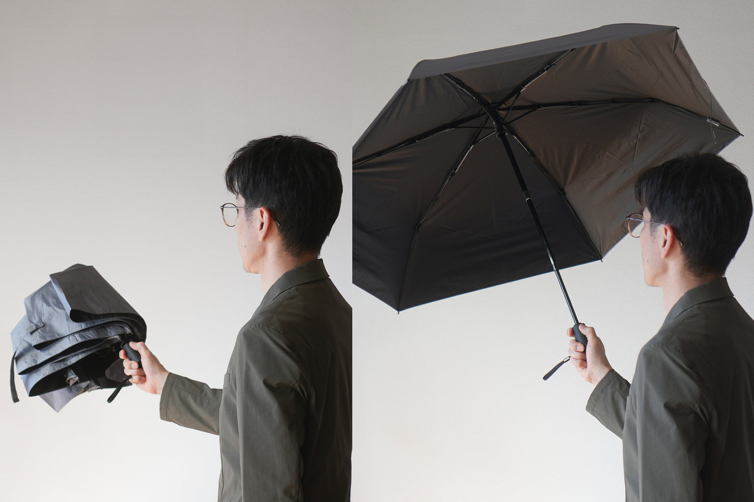 晴雨兼用 自動開閉傘 60cm