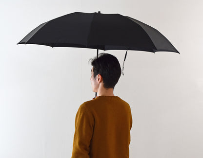 折りたたみ傘 メンズ 雨傘 コンパクトで軽量、開くと大きい